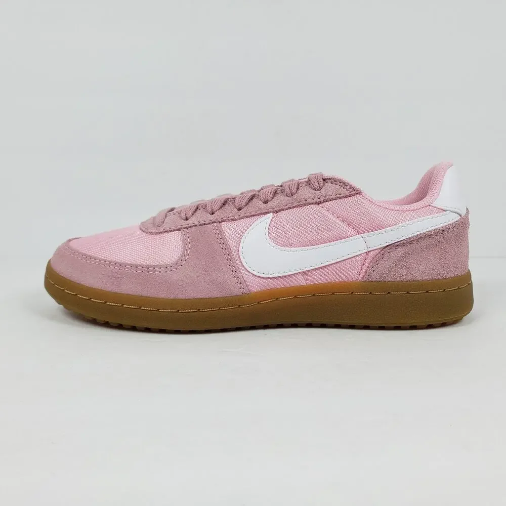 Nike Field General Youth Size 7Y Womens Size 8.5 Med Soft Pink White Shoes